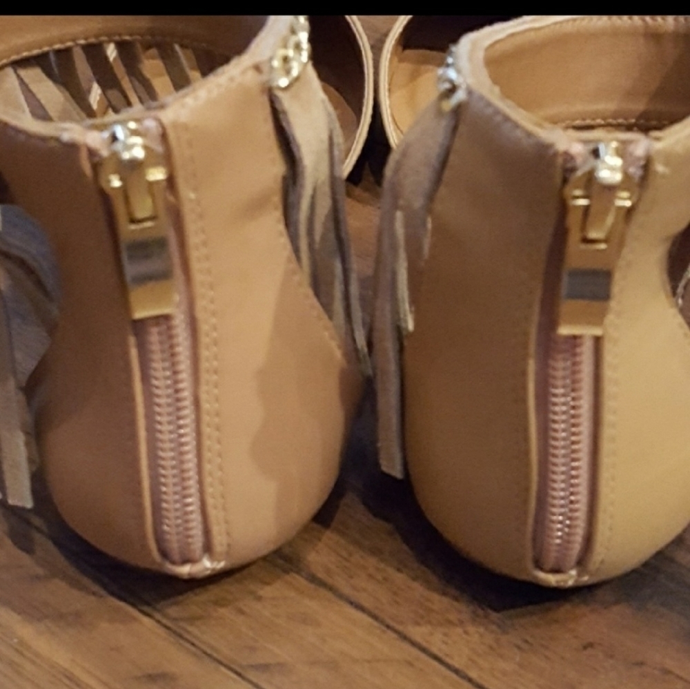 Chelsea & Zoe Women's Fringe Espadilla Size 7.5 - Picture 4 of 5